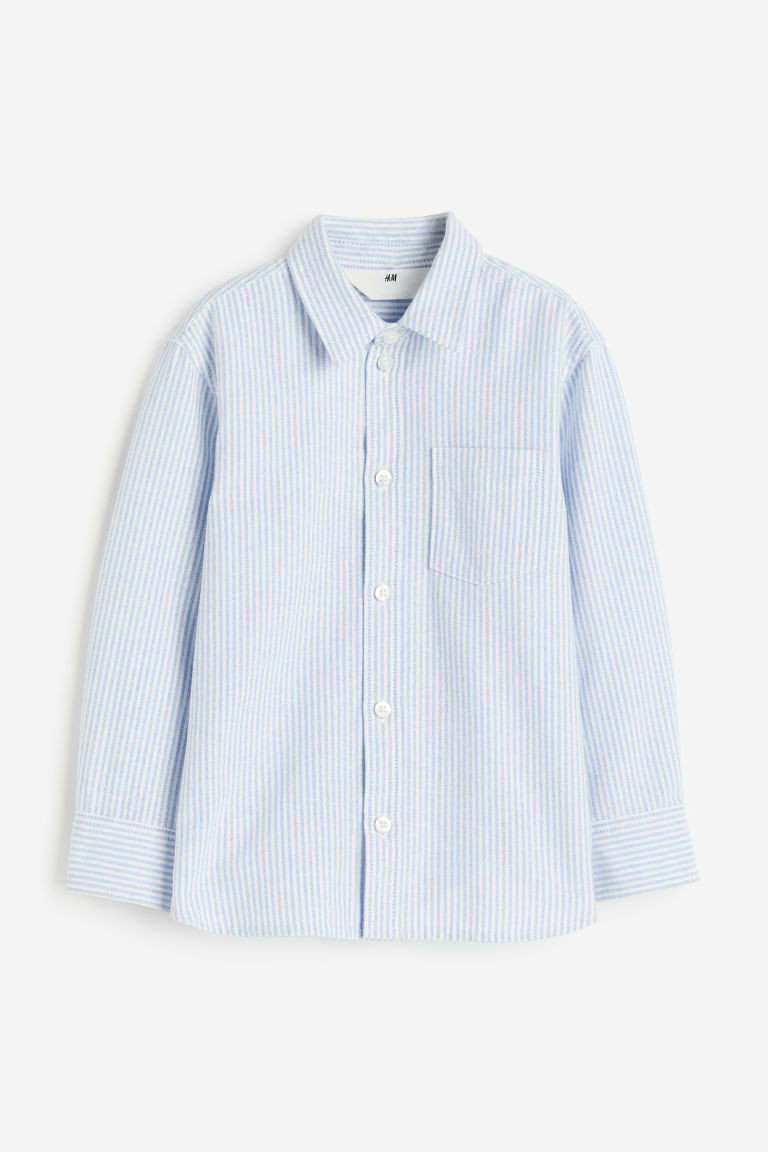 H & M - Baumwollhemd - Blau - Kinder | H&M (DE, AT, CH, NL, FI)