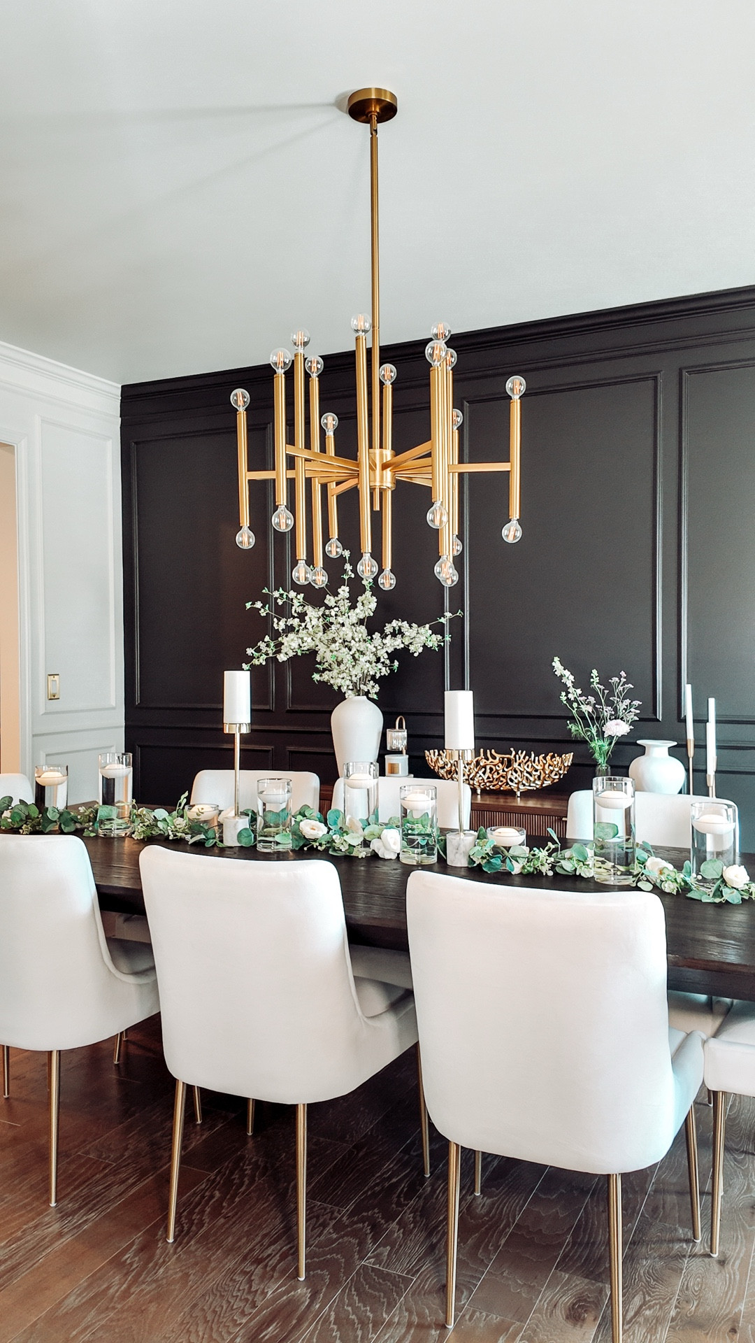 Dearest gentle reader… 

The tablescape is being prepared with the utmost seriousness and just a touch of scandal. Floral and eucalyptus garlands have been strategically placed, glass vases are filled to perfection, and the candles—oh yes, water-activated, battery-powered, and minding their own business—are glowing like they were invited by the Queen herself.

If elegance were a sport, I fear this table would be undefeated. Now, pray tell… shall we pour the tea or spill it? 🫖💐

#BridgertonWatchParty #TablescapeGoals #RomanticizeHome #HomeWithMrsHomebody

#LTKdayinmylife #LTKSeasonal #LTKHome