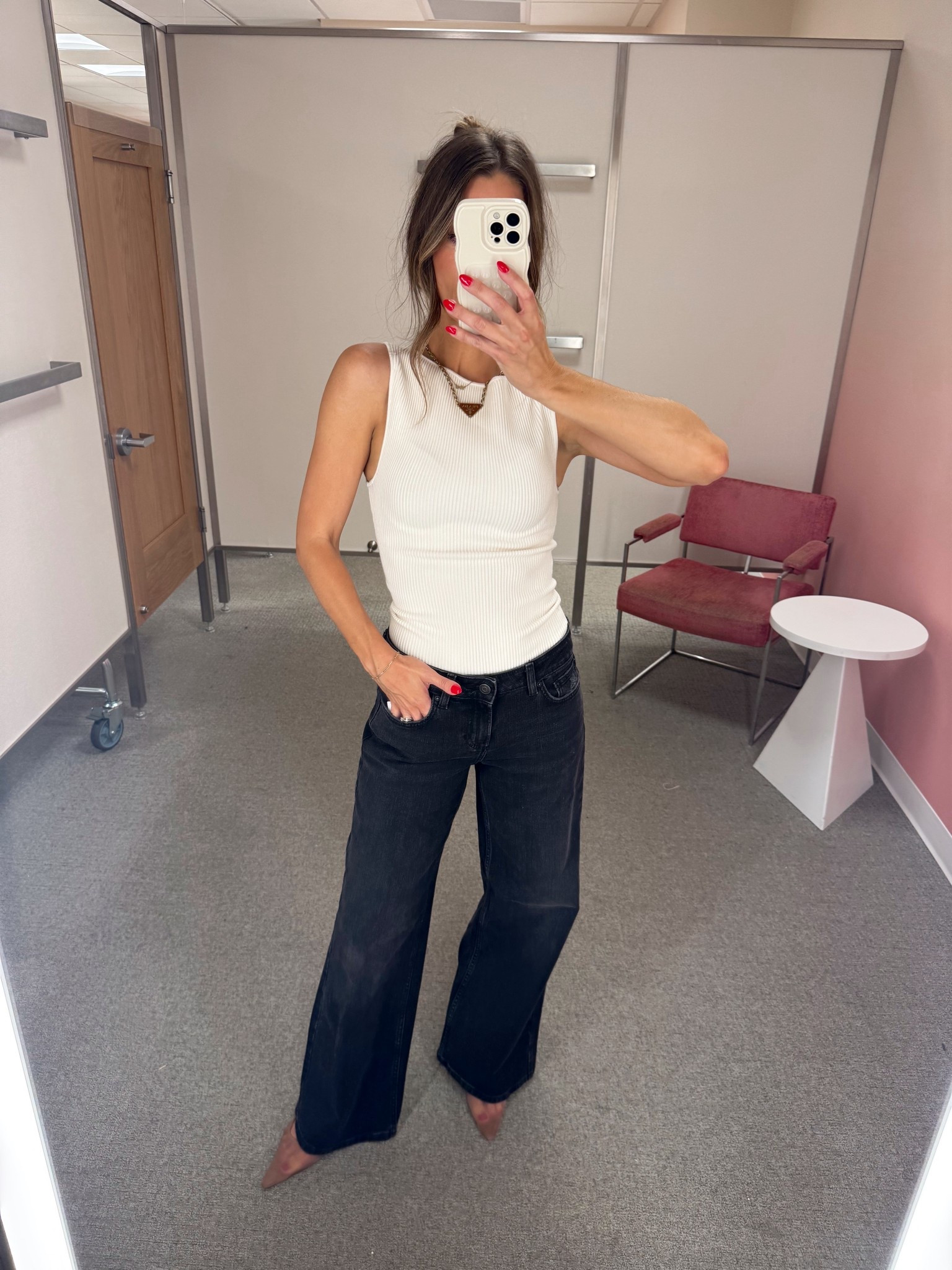 Bp tank and low rise jeans 

Nordstrom anniversary sale

#LTKStyleTip #LTKFindsUnder100 #LTKSaleAlert