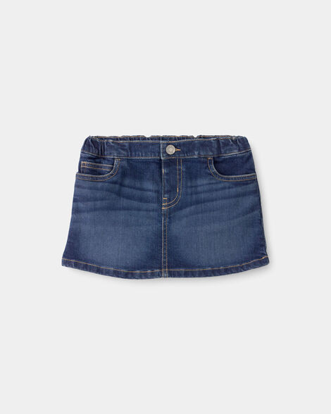 Toddler Girl Denim Skirt - Dark Wash | Carter's Inc