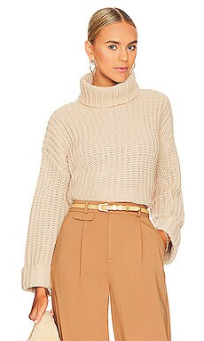 Chunky Turtleneck Shaker Pullover
                    
                    525 | Revolve Clothing (Global)