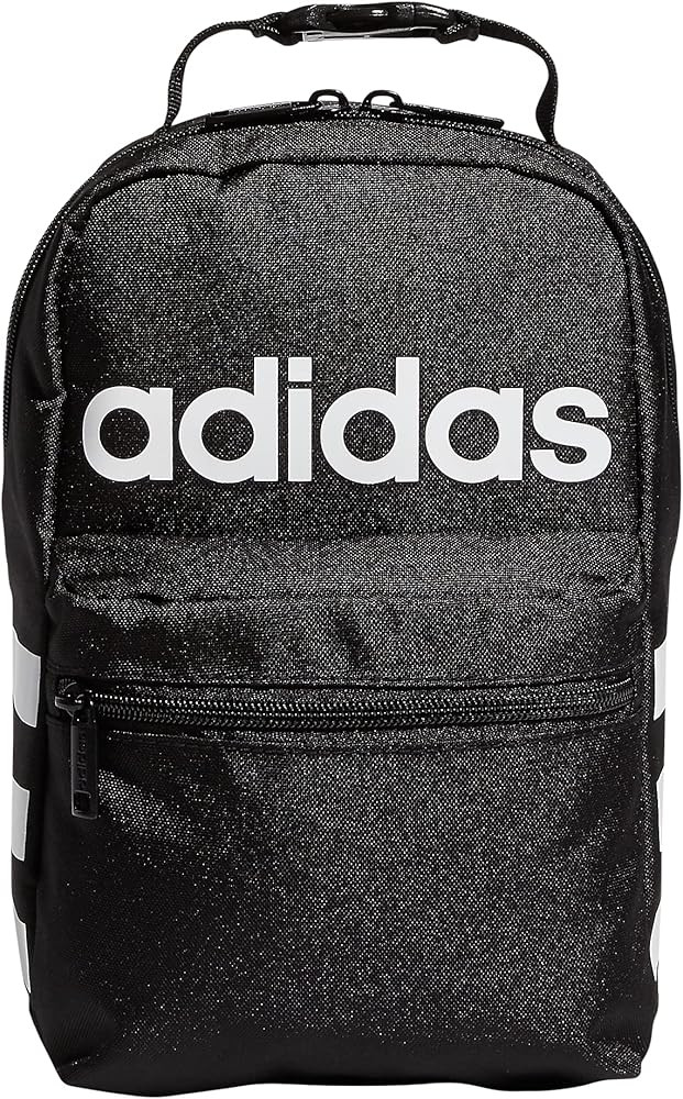 adidas Santiago 2 Insulated Lunch Bag, Black/White, One Size | Amazon (US)