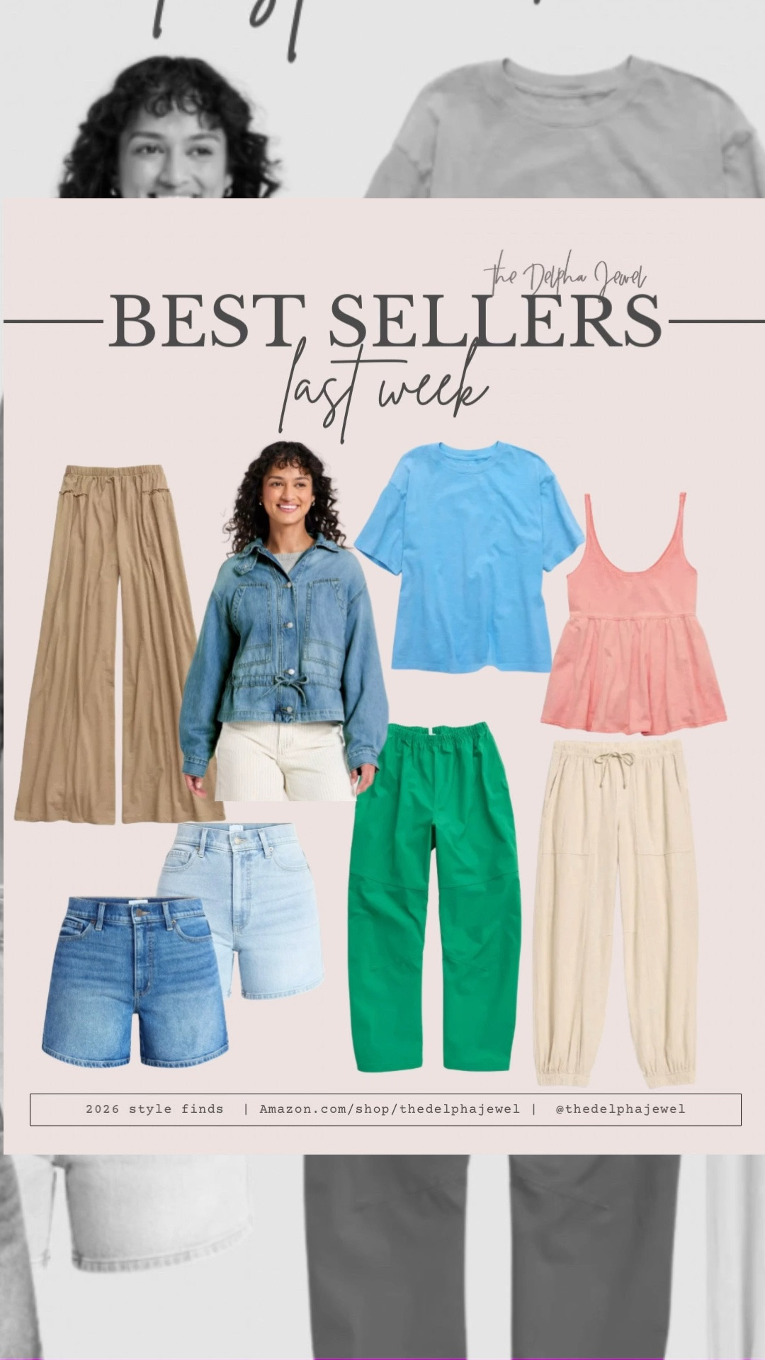 Your favorites from last week 🤩

Cinched denim jacket @Target 
Old Navy linen blend utility pants on sale 50% off
@Aerie happiest wide leg pants 
@Aerie relaxed T-shirt on sale $26.95
@Aerie happiest tunic tank on sale $26.95

#LTKSaleAlert #LTKMidsize #LTKOver40