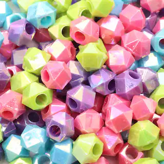 8mm Pastel Mix Faceted Beads, 200ct. by Creatology™ | Michaels Stores