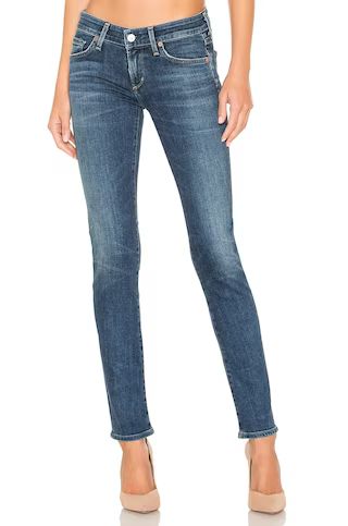 Citizens of Humanity Racer Low Rise Skinny in Caspian from Revolve.com | Revolve Clothing (Global)