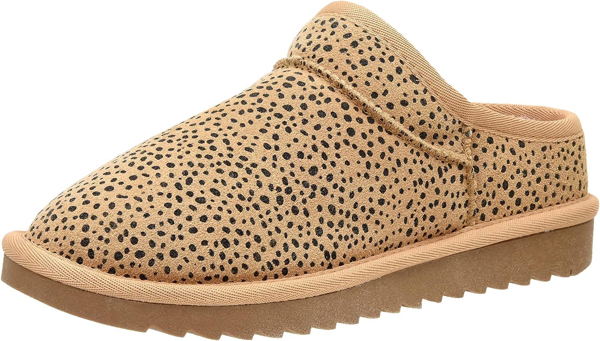 CUSHIONAIRE Women's Hilo Faux Shearling Genuine Suede Cozy Mule Slippers +Memory Foam | Amazon (US)