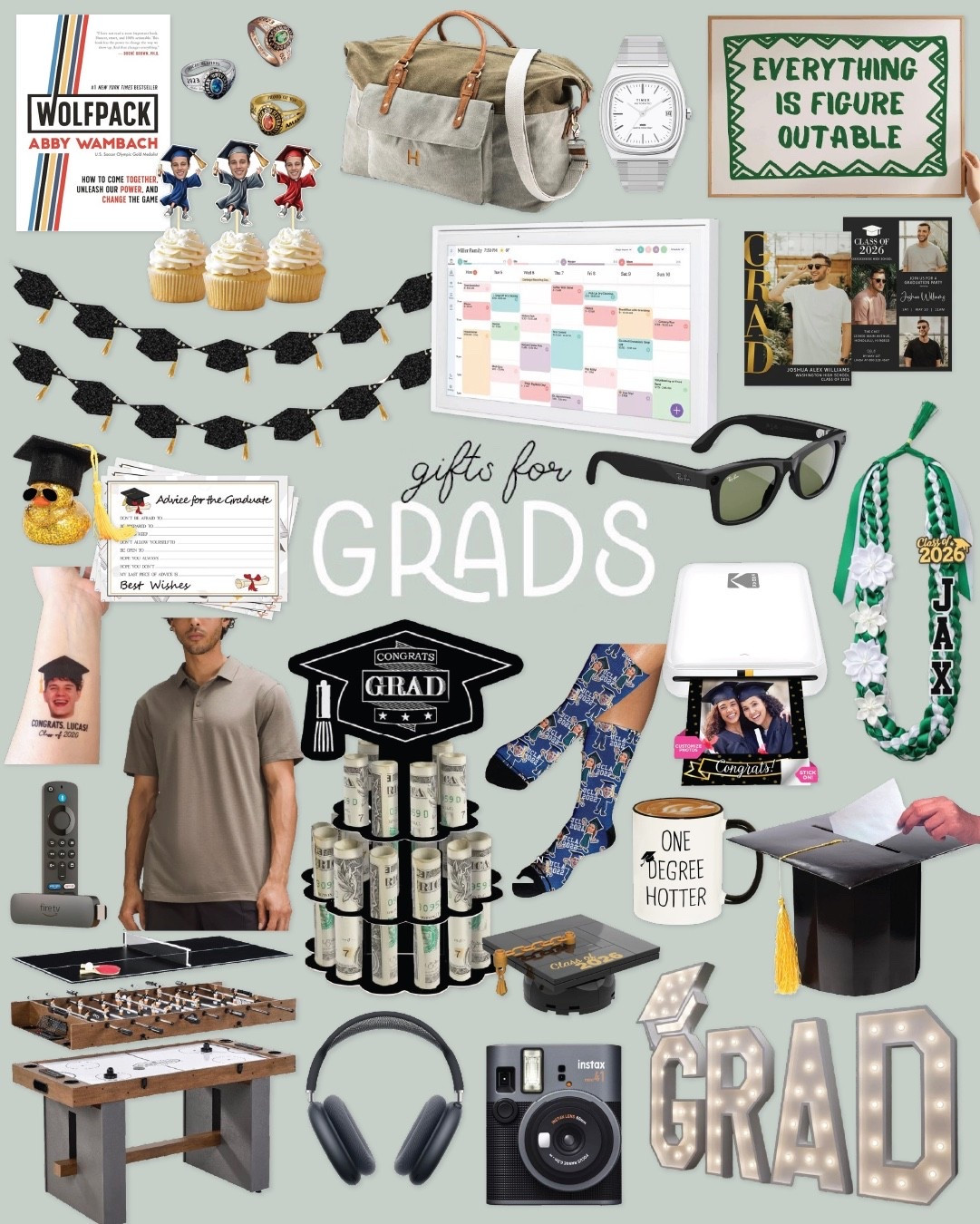 For the guy grad who’s ready for bigger adventures. From dorm gear to fun grad party finds, this guide has a little bit of everything.

#GradGiftGuide #BoyGrad #GraduationIdeas

#LTKmomlife #LTKU #LTKdayinmylife