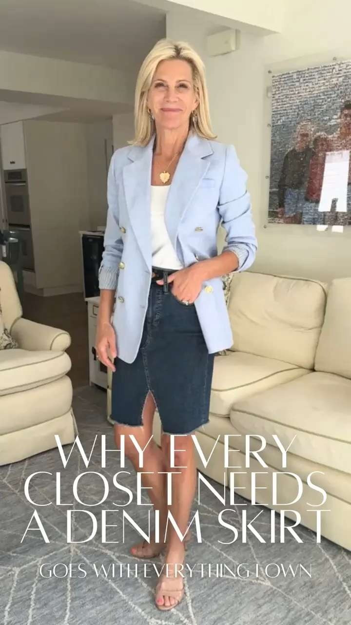 Why Every Closet Needs a Denim Skirt
Some pieces just make getting dressed feel easy. This skirt is one of those.
It works with everything I already own, like this shirt I've had for years. Add a belt, my favorite bag, a little heel, and I'm instantly pulled together.

It feels like jeans but a little more elevated.
And honestly, I feel like myself every time I wear it. 

 

#LTKSummerEdit #LTKStyleTip #LTKTravel