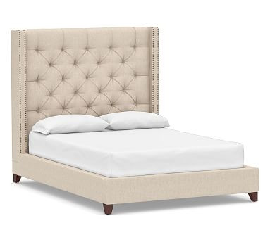 Harper Custom Tufted Upholstered Bed​ | Pottery Barn (US)
