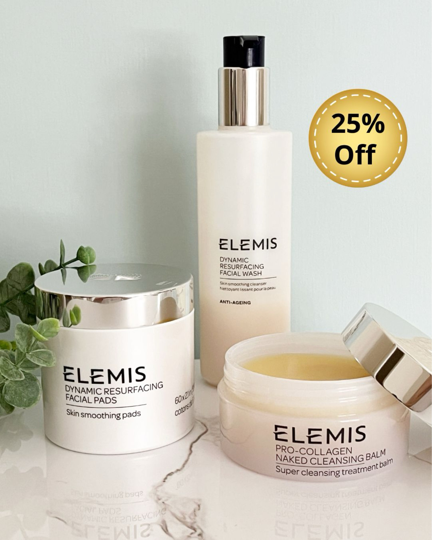 ELEMIS Friends & Family Sale.  25% Off my ELEMIS Skincare favorites with code: FRIENDS 

Elemis Sale, Double cleansing routine, Elemis resurfacing pads,  Pro collagen skincare 

#LTKBeauty #LTKOver40 #LTKSaleAlert