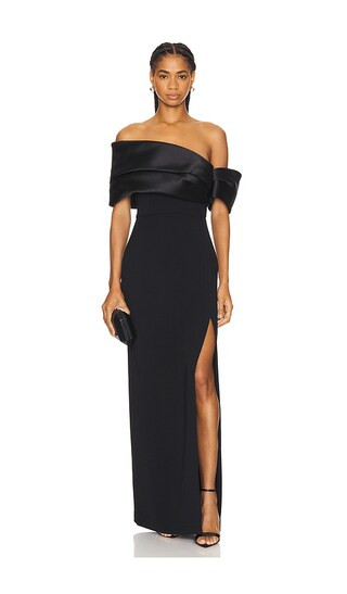 Alexis Maxi Dress in Black | Revolve Clothing (Global)