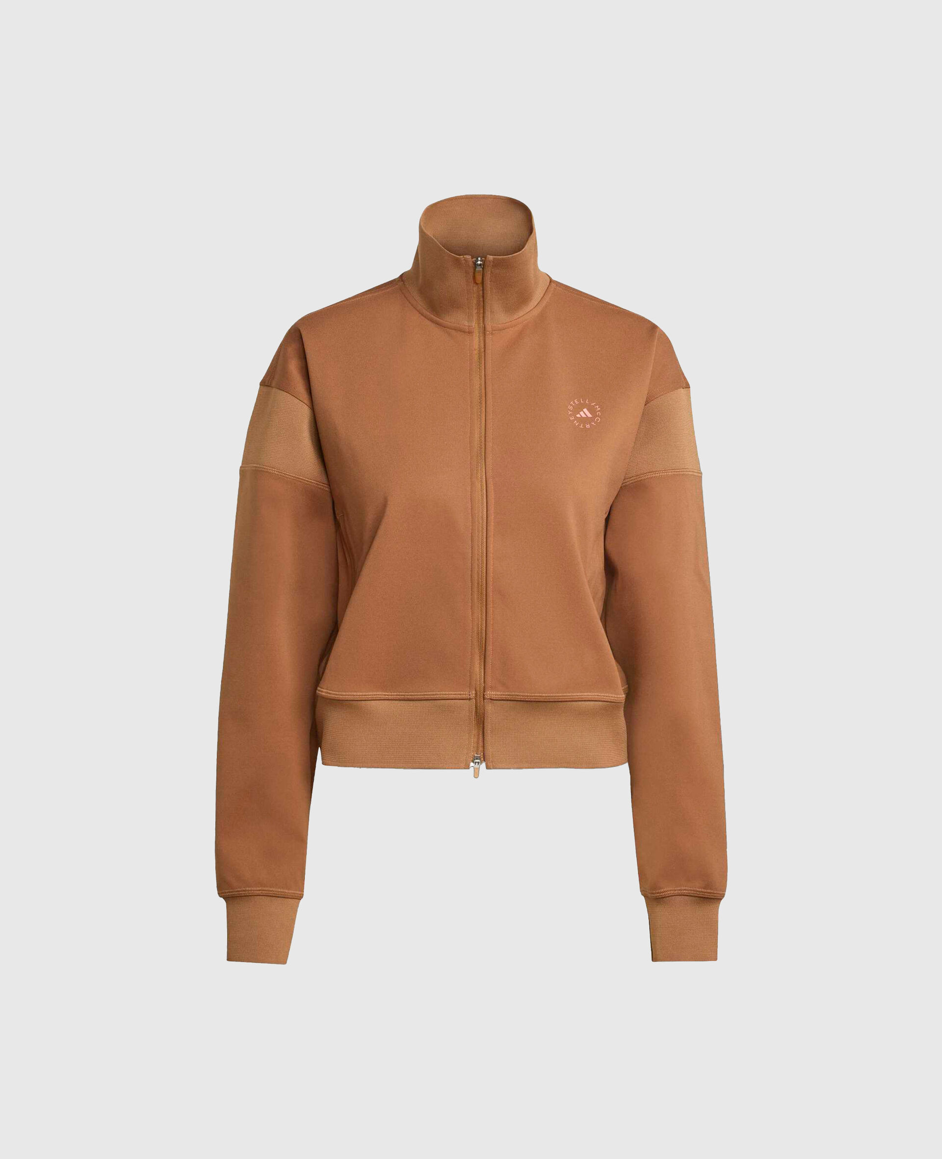 Logo Funnel-Neck Full-Zip Sweatshirt | Stella McCartney (Global)