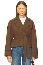 LAMARQUE x REVOLVE Quinn Trenchcoat in Brown from Revolve.com | Revolve Clothing (Global)