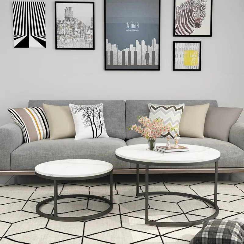 Rihanna Frame 2 Nesting Tables | Wayfair North America
