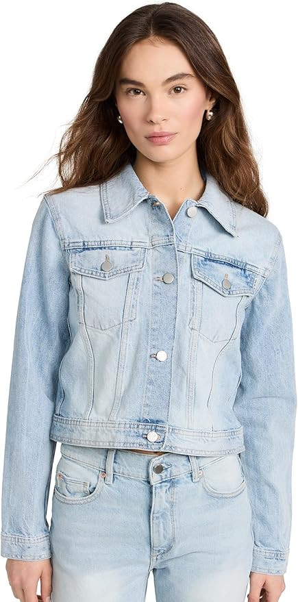 DL1961 Women's Vika Jacket Classic Denim | Amazon (US)
