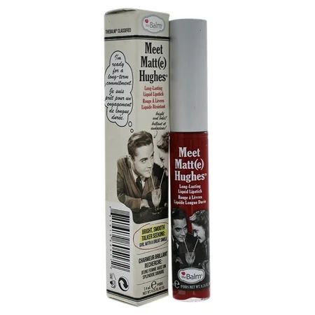 Meet Matte Hughes Long Lasting Liquid Lipstick - Loyal by the Balm for Women - 0.25 oz Lip Gloss | Walmart (US)
