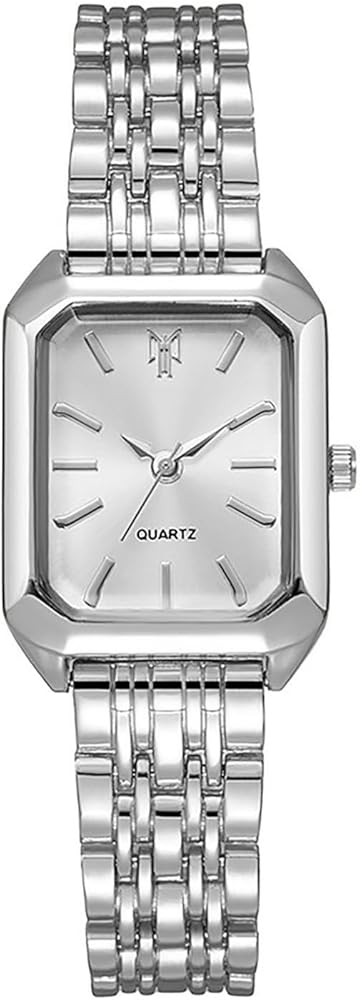BESTKANG Watches for Women Wrist Watches Steel Strap Womens Watch Casual Fashion Simple Square Qu... | Amazon (US)