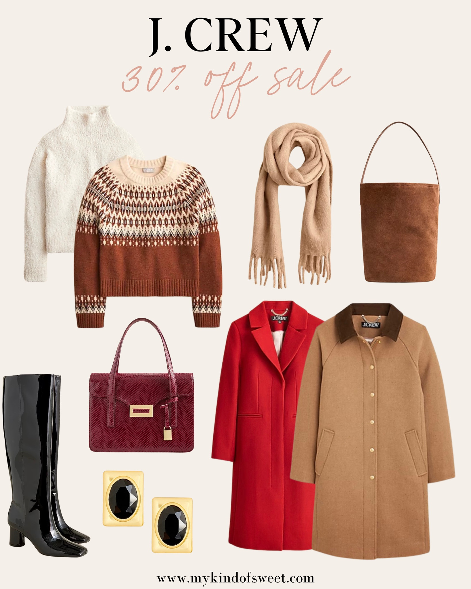J.Crew’s 30% off sale is here! From classic sweaters to stylish coats, it’s the perfect time to grab those timeless pieces at a great price.

#LTKSeasonal #LTKStyleTip #LTKHoliday