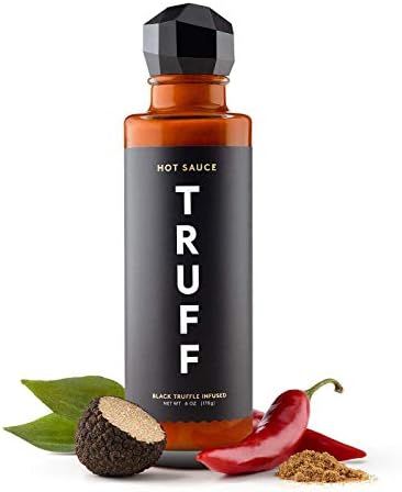 TRUFF Hot Sauce, Gourmet Hot Sauce with Ripe Chili Peppers, Black Truffle Oil, Organic Agave Nect... | Amazon (US)