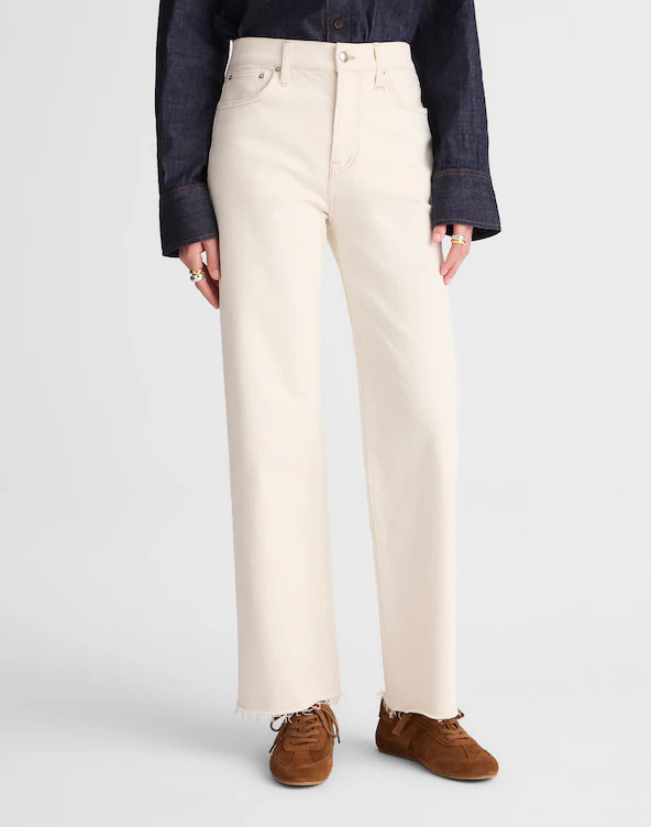 The Short Perfect Vintage Wide-Leg Crop Jean | Madewell