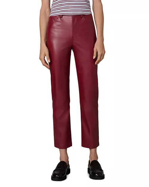 The Lyra Slim Faux Leather Jeans | Bloomingdale's (US)