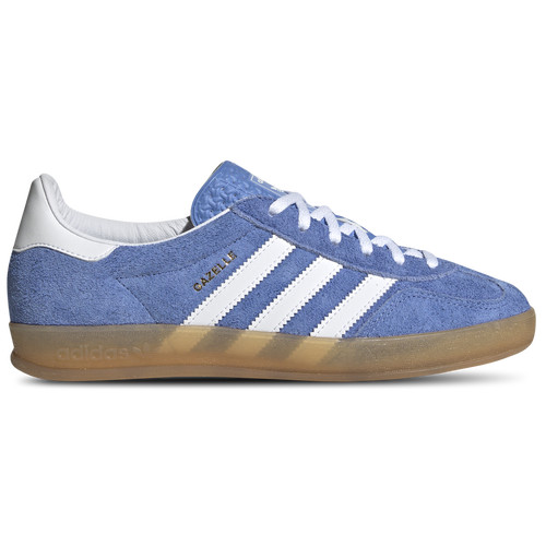 adidas Womens Originals Gazelle Indoor - Shoes Blue/Gum/White Size 10.5 | Foot Locker (US)