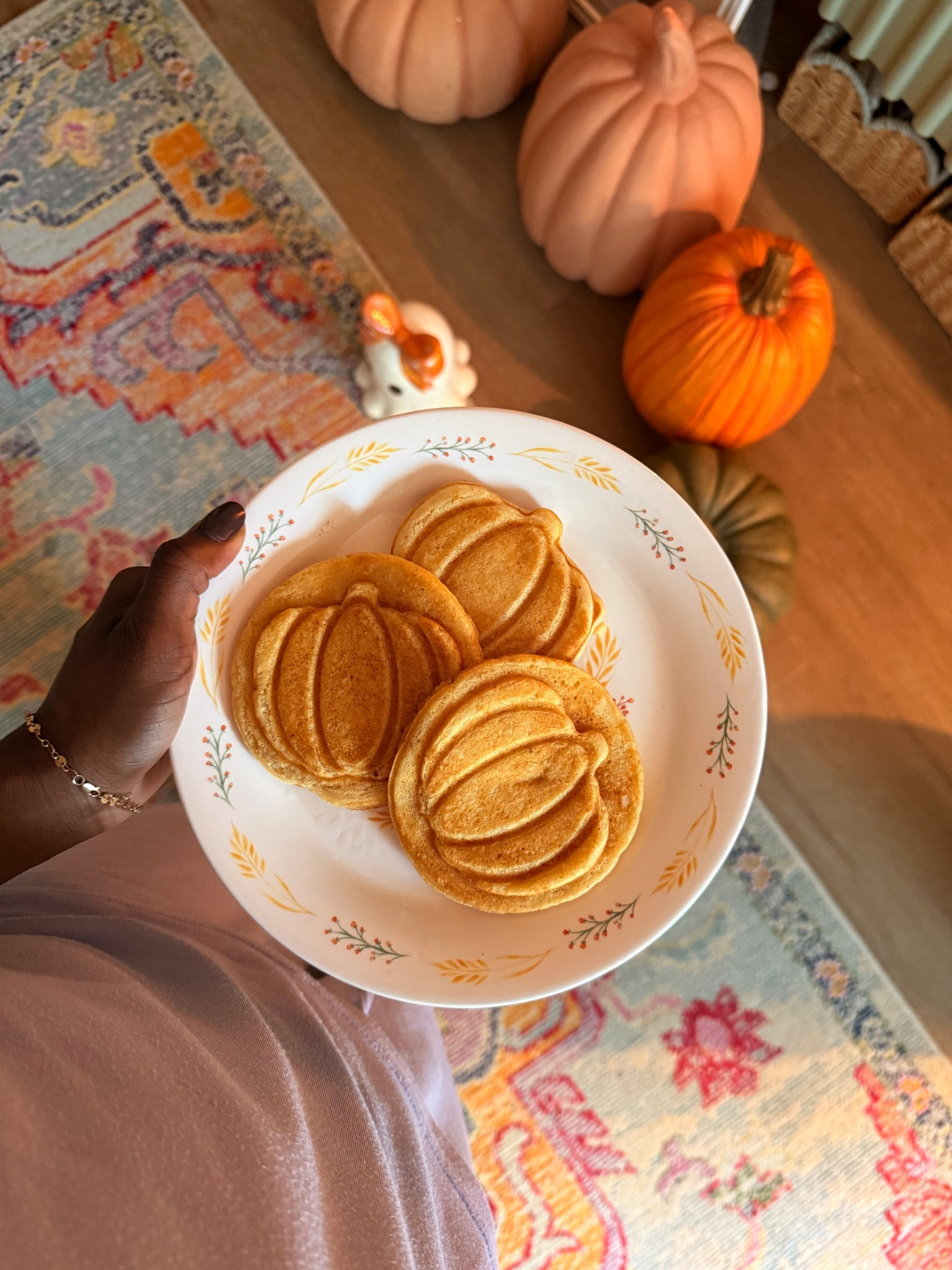 Pumpkin shaped waffles 

#LTKSeasonal #LTKHome #LTKFallSale