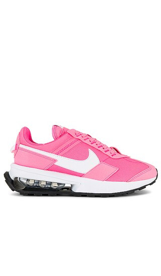 Air Max Pre-day in Hyper Pink, White, & Metallic Silver | Revolve Clothing (Global)