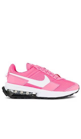 Air Max Pre-day in Hyper Pink, White, & Metallic Silver | Revolve Clothing (Global)