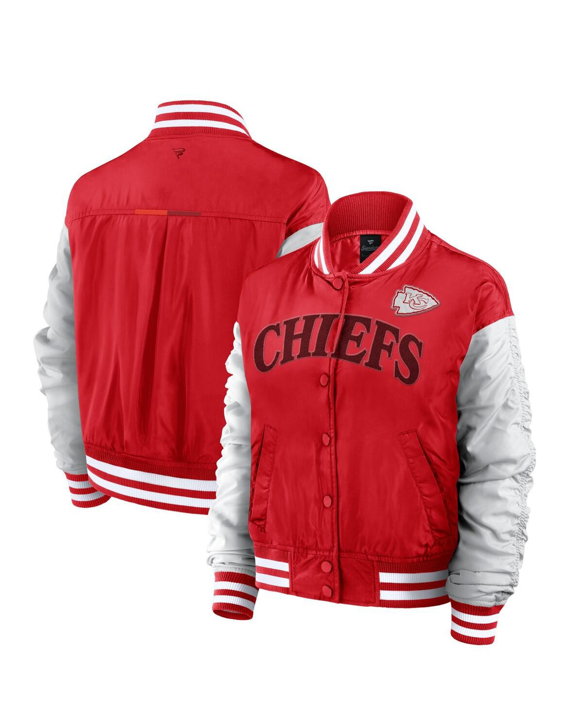Fanatics Women's Red Kansas City Chiefs Elements Wave Full-Snap Jacket - Red | Macy's