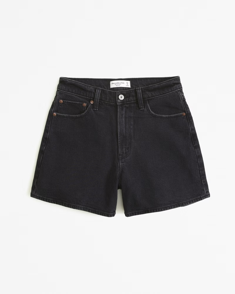 Women's Curve Love High Rise Dad Short | Women's Bottoms | Abercrombie.com | Abercrombie & Fitch (US)