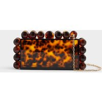 River Island Womens Brown Tortoiseshell Ball Clutch Bag | River Island UK & IE