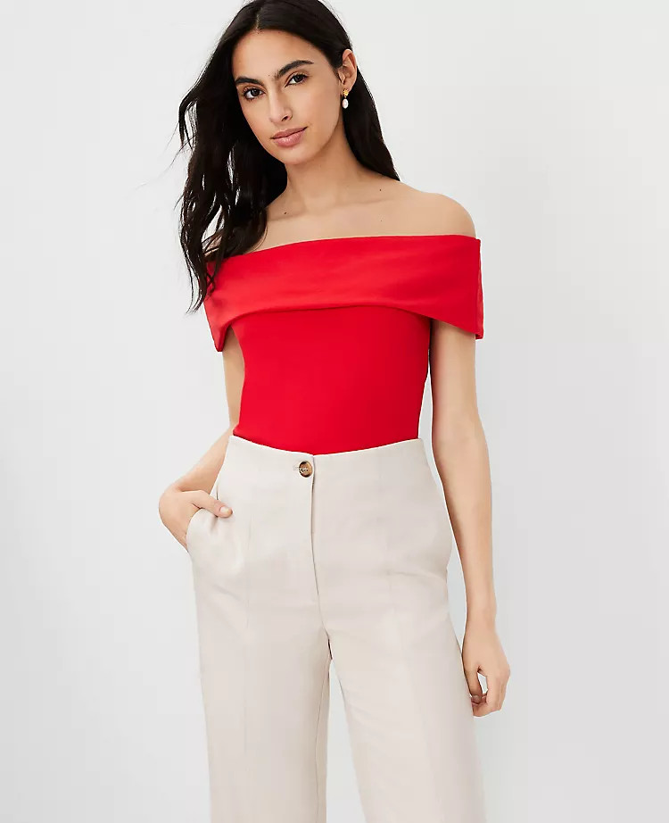 Off The Shoulder Top | Ann Taylor (US)