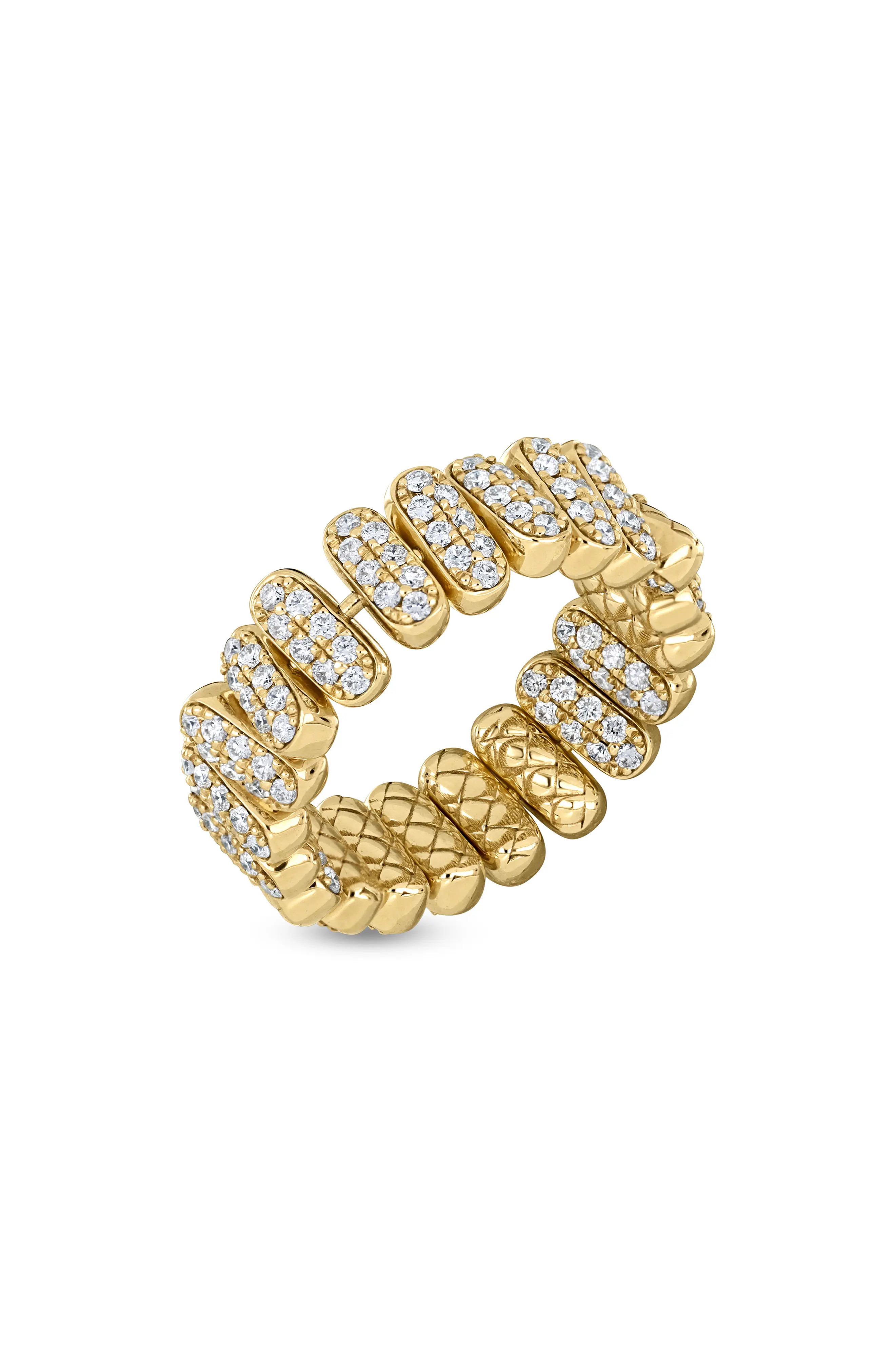 18K Gold Florentine Diamond Reversible Statement Ring (Online Trunk Show) (Women) | Nordstrom | Nordstrom