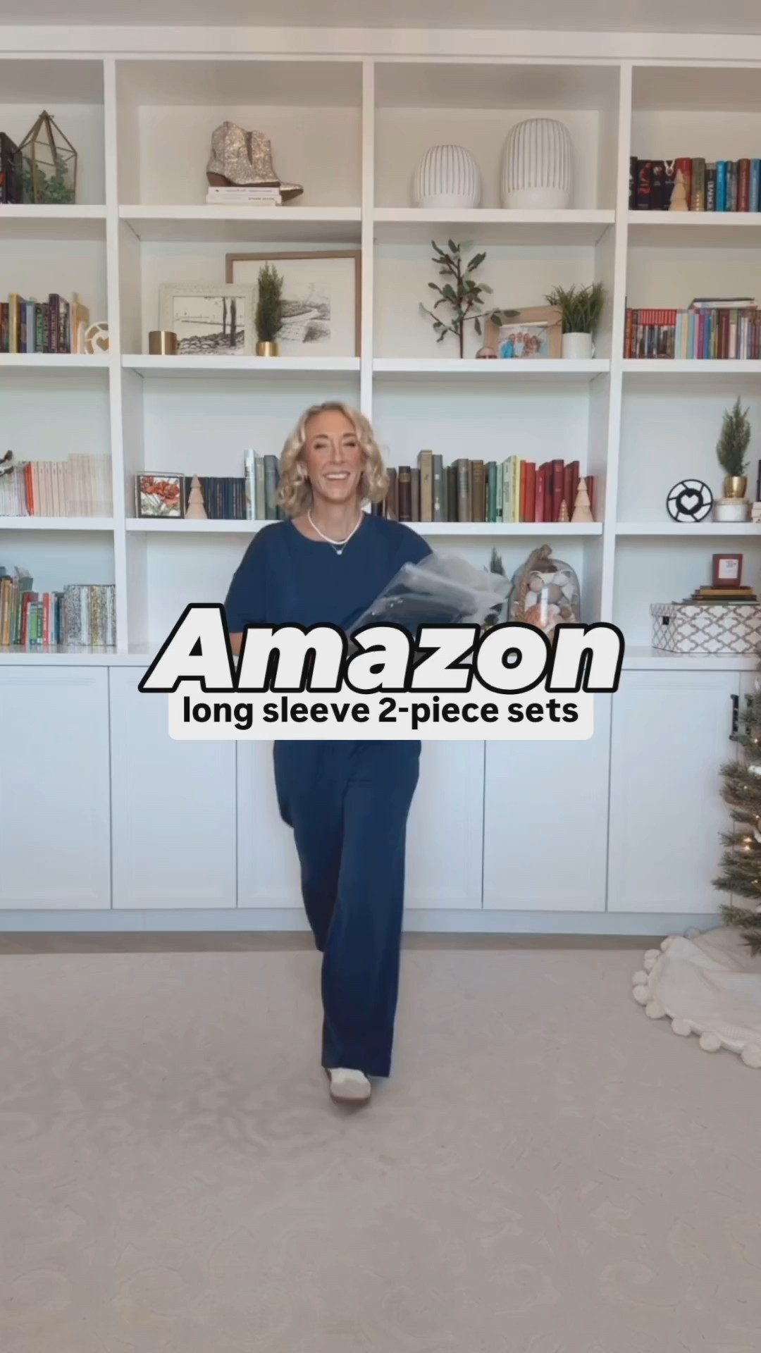 Amazon; long sleeve 2-piece sets 1. Wide Leg Pants 2-Piece Set w/ Piping - size small. 12 colors. 2. Full Zip-Up Wide Leg Pants 2-Piece Set w/ Piping - accidentally got a XXL, definitely do not recommend sizing up. 10 colors. 3. Mock Neck Ruched Tops Wide Leg Pants 2-Piece Set - size small. 4 colors. 4. Henley Loungewear 2-Piece Set - size small. 12 colors. * Sneakers - size up a half.

#LTKSeasonal#LTKOver40#LTKFindsUnder50 

 