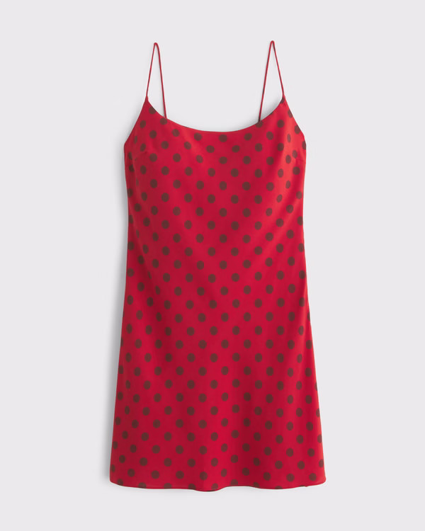 Women's The A&F Julia Slip Mini Dress | Women's Dresses & Jumpsuits | Abercrombie.com | Abercrombie & Fitch (US)