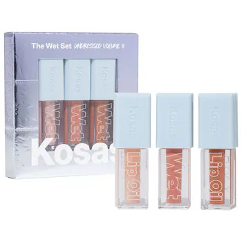 KosasMini Wet Set Undressed Vol 2 Plumping Glosses | Sephora (US)