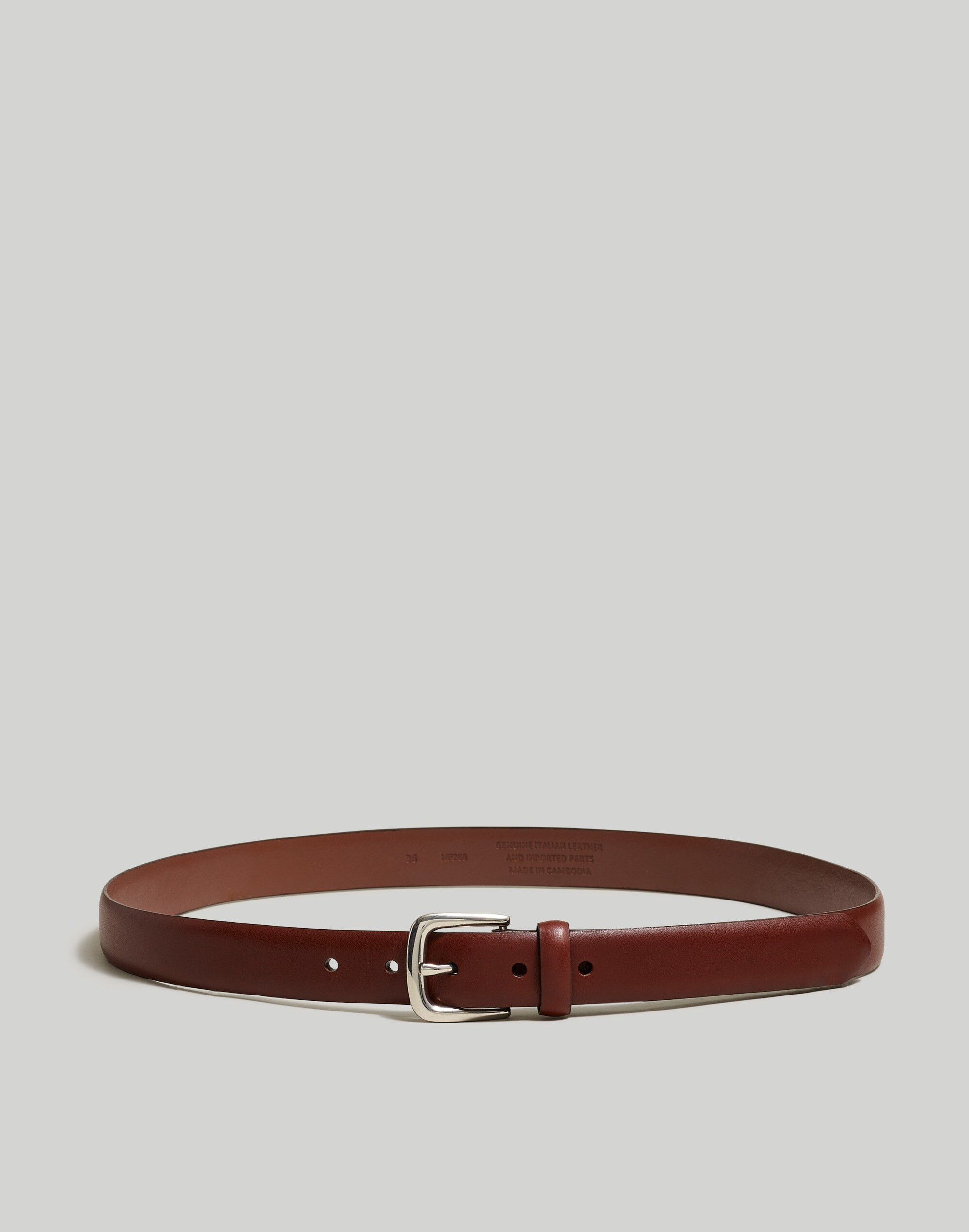 Leather Dress Belt | Madewell