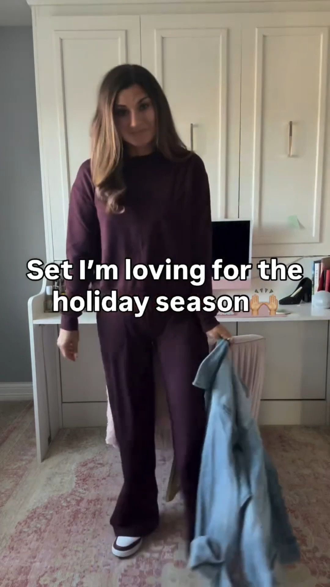 From running errands to a holiday party, you can catch me wearing this two-piece set all season long!

Fit Tip: Everything is true to size. Wearing a small in each piece.

#LTKootd