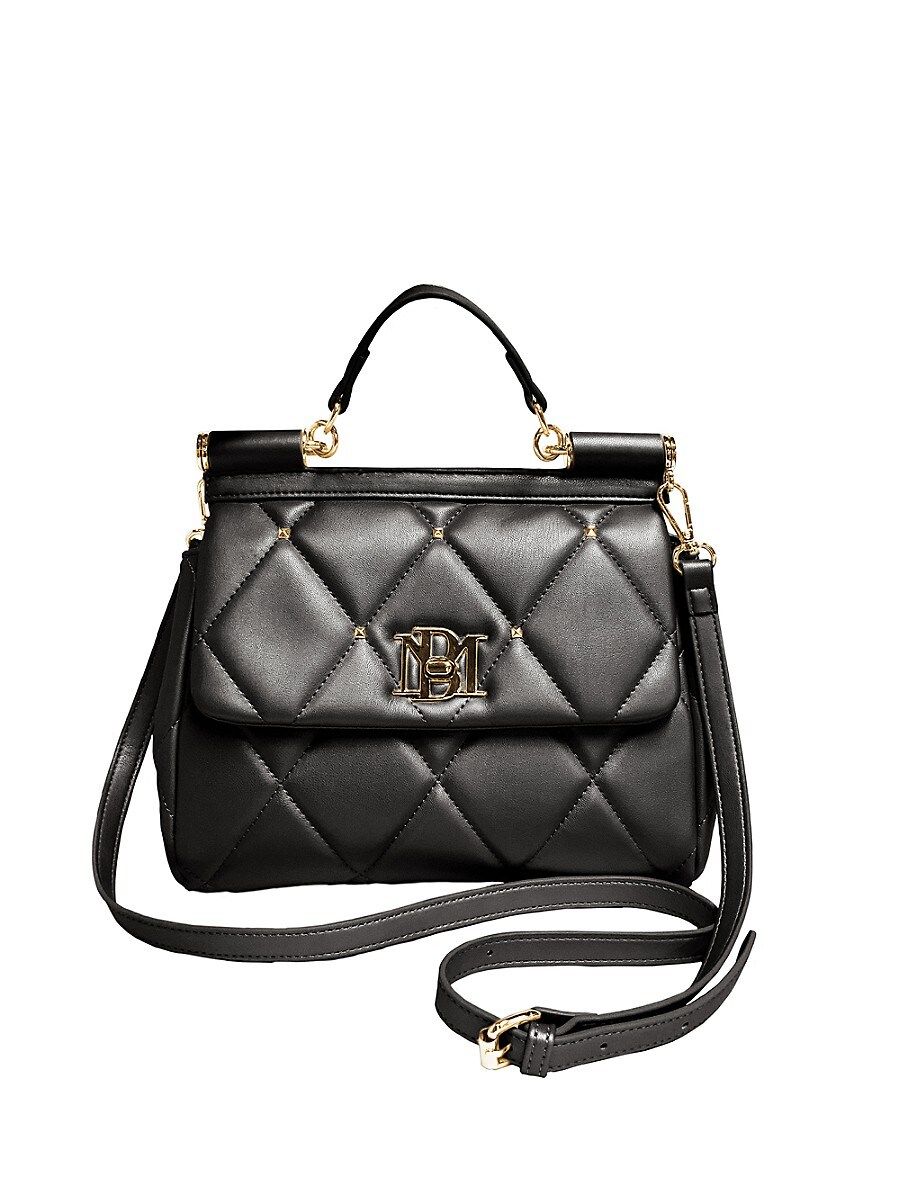 Badgley Mischka Women's Studded & Quilted Crossbody Bag - Black | Saks Fifth Avenue OFF 5TH