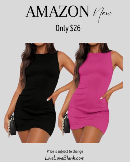 Amazon new release
Sleeveless Bodycon dress
#ltku
Prices subject to change
Commissionable link


#LTKOver40 #LTKSeasonal #LTKFindsUnder50