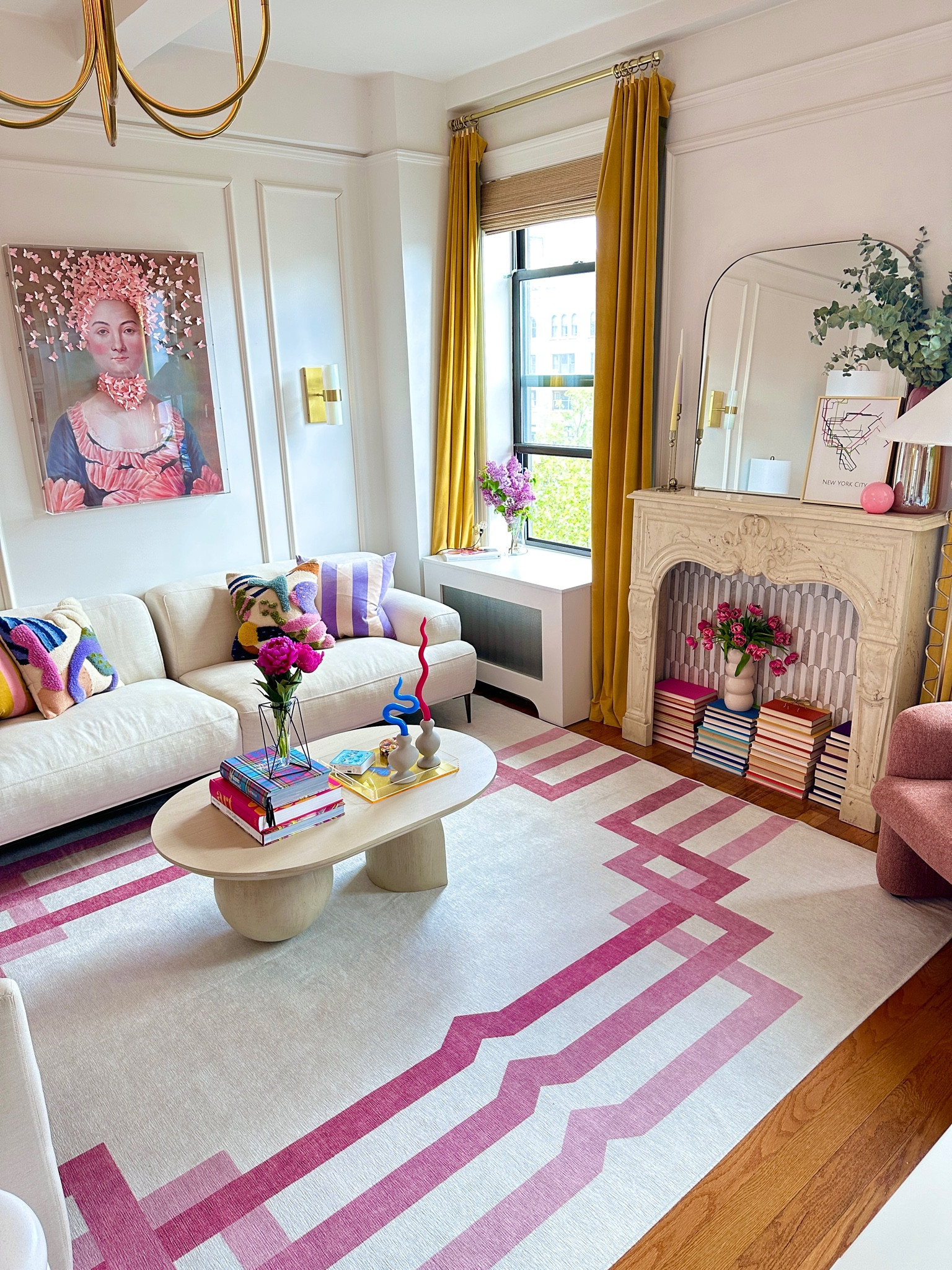 Living room decor! 
Art - Scout Design Studio
#livingroomrug #colorfuldecor#LTKunder100

#LTKhome #LTKsalealert