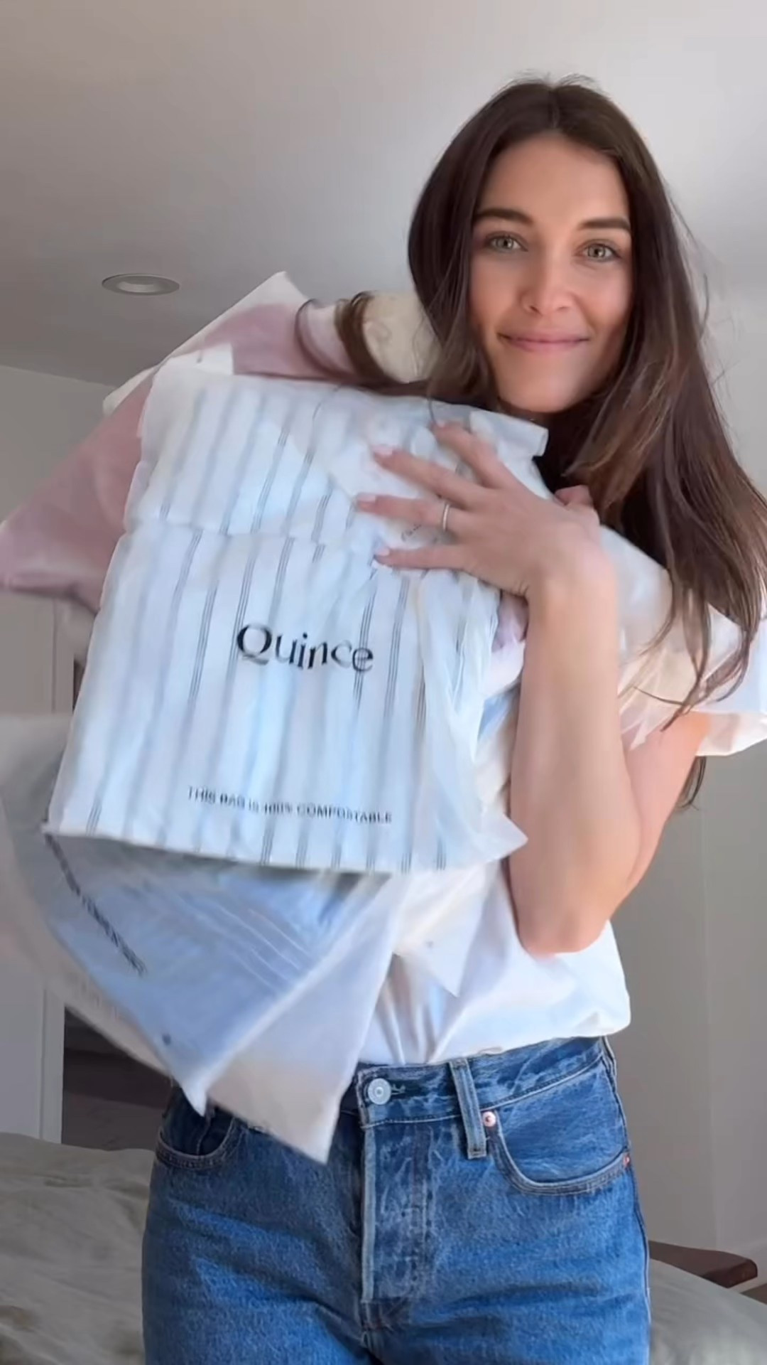 Lovingggg @onequince - I’m usually not one to make a big, bold fashion statement but I LOVE timeless, well-made pieces that feel effortless and put together. Quince is made with sustainable, organic fabrics that feel as good as they look.. luxury without the markup. 10/10 recommend 🙌🏼

#LTKFindsUnder100 #LTKStyleTip