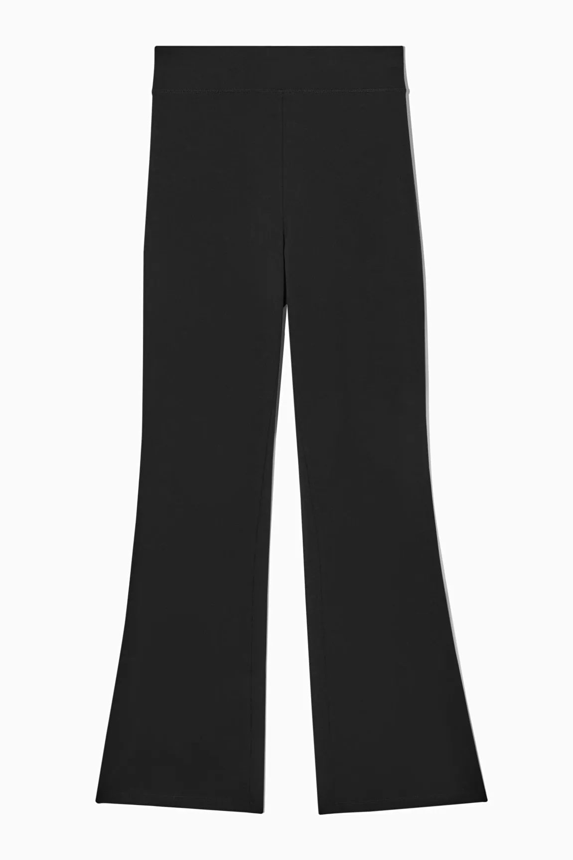 AUSGESTELLTE HOSE AUS JERSEY - SCHWARZ - Trousers - COS | COS (EU)