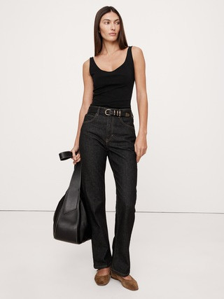 Refined Scoop-Neck Tank | Banana Republic (US)