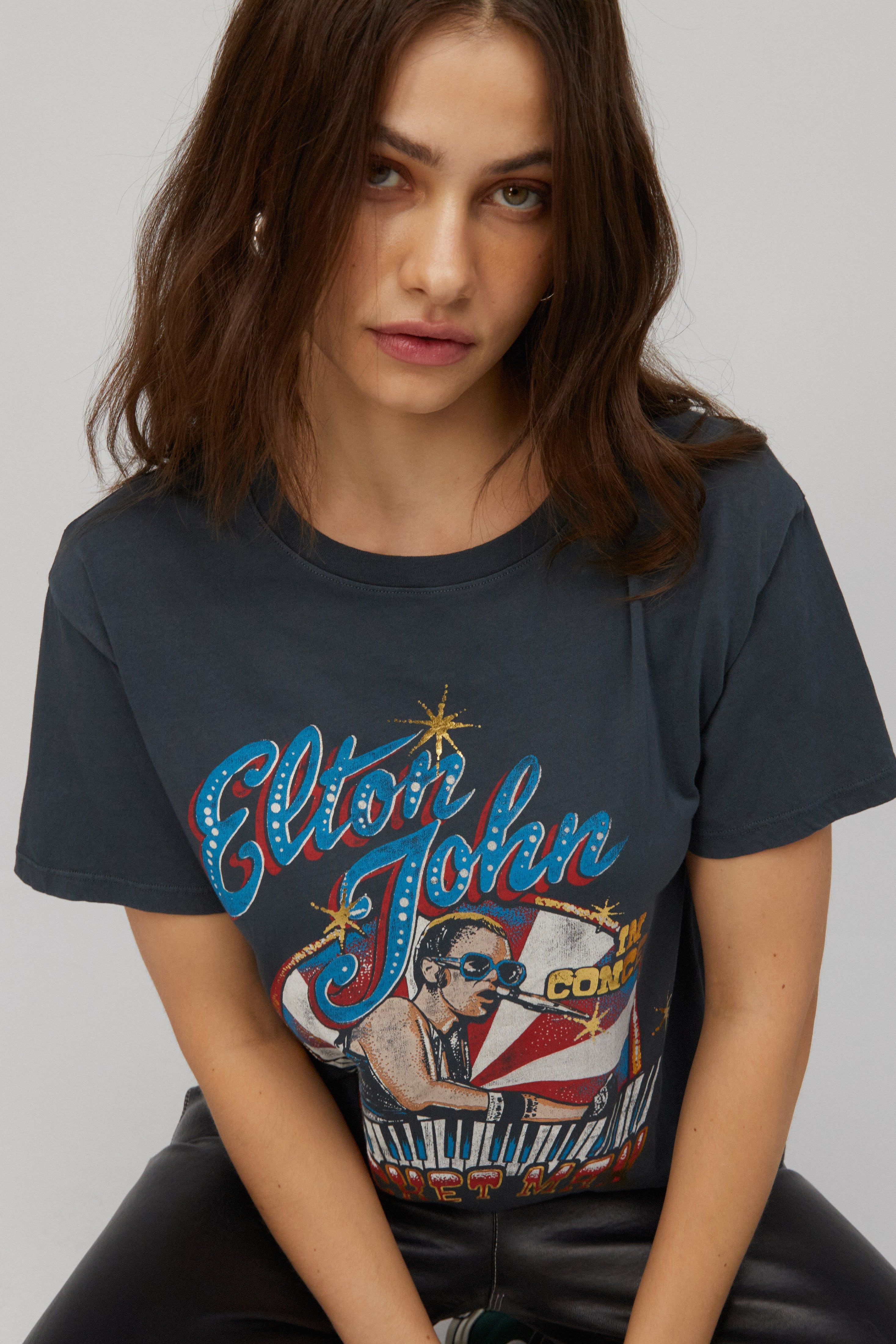 Elton John Rocket Man Boyfriend Tee | Daydreamer