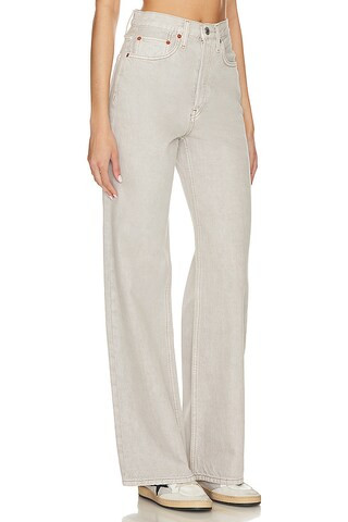 70s Ultra High Rise Wide Leg in Greyish | Revolve Clothing (Global)