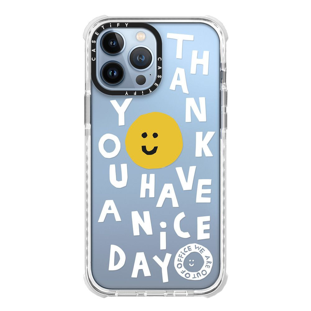 Thank you white by We are out of office | Casetify