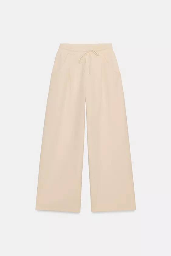INTERLOCK BALLOON PANTS | Zara US
