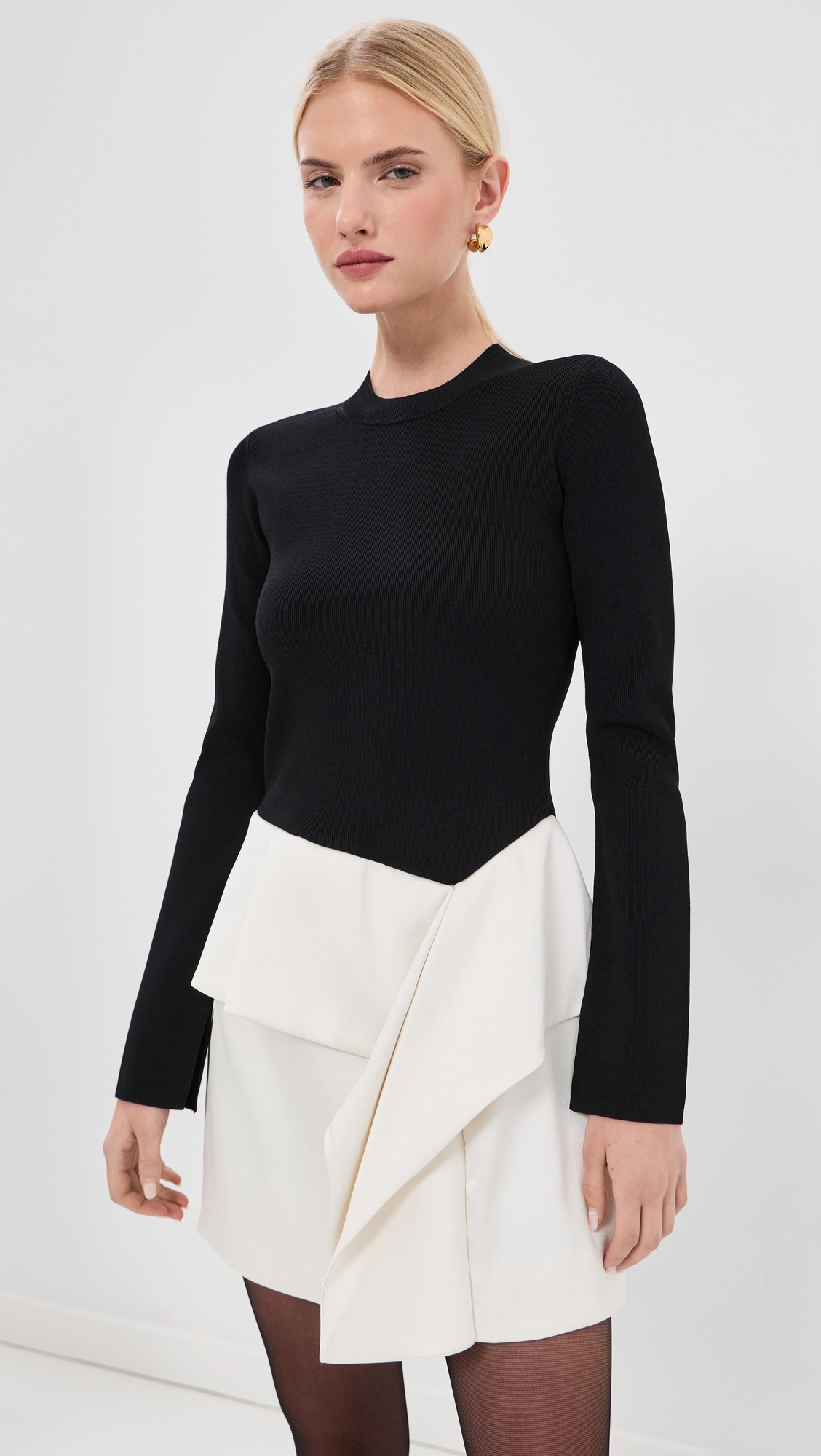 SIMKHAI Noel Mini Dress Black multi XS | Shopbop